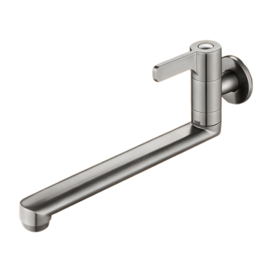 ʻO Minimalist In-Wall Robotic Arm Faucet